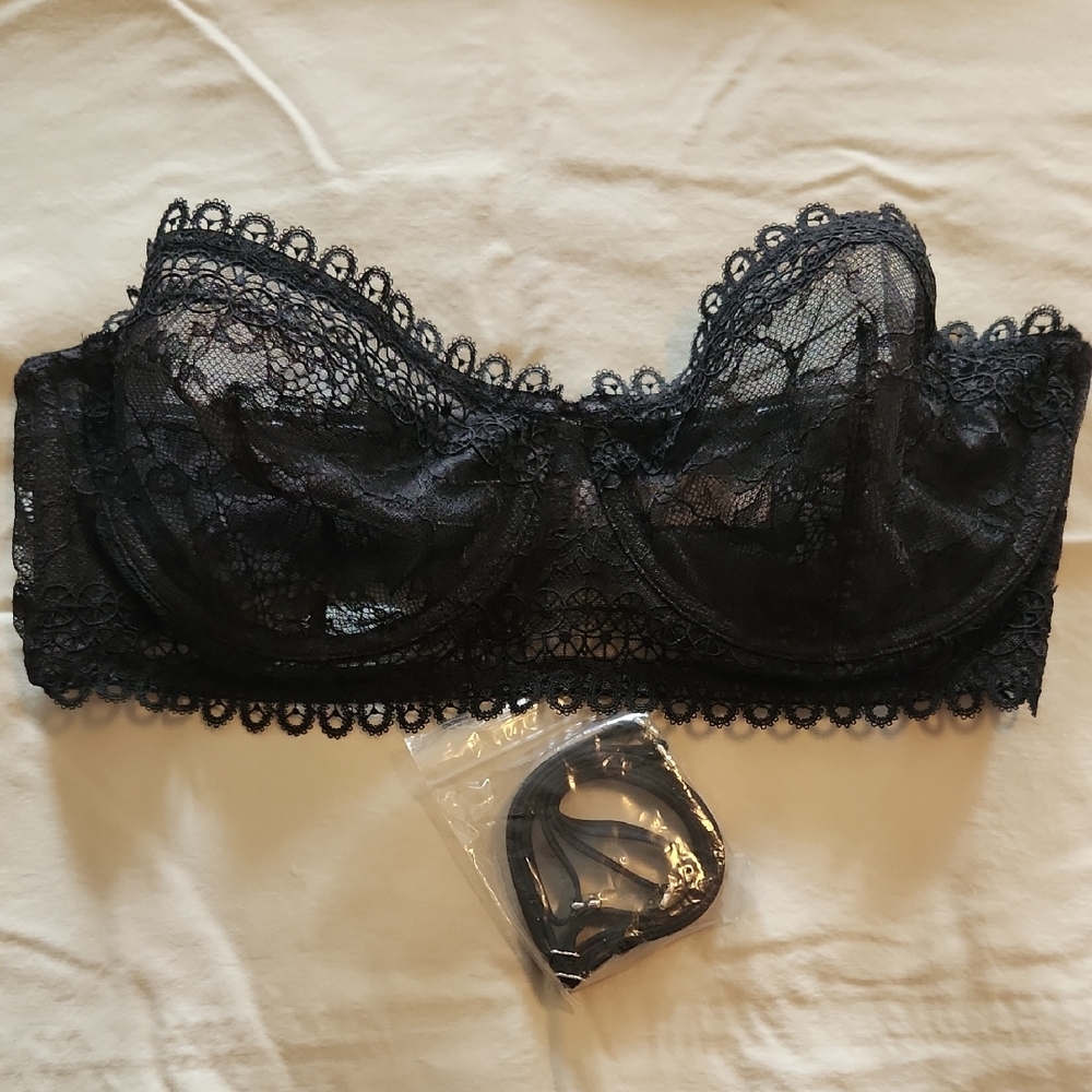 Victoria's Secret Black Lace Very Sexy Bra